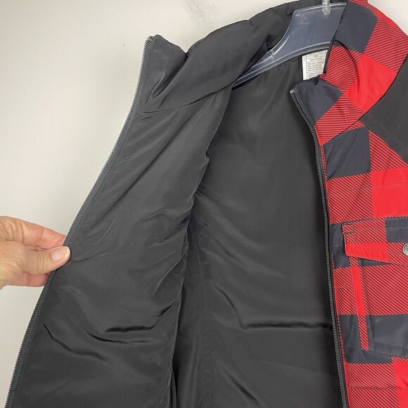 Ariat Red and Black Plaid Vest - Picture 8 of 8